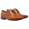 Mens Julius Marlow Keen Formal Dress Work Cognac Leather Lace Up Shoes