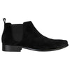 Mens Julius Marlow Kick Black Suede Work Formal Leather Slip On Shoes Boots