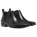 Mens Julius Marlow Kick Black Work Formal Leather Slip On Shoes Boots