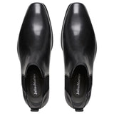 Mens Julius Marlow Kick Black Work Formal Leather Slip On Shoes Boots