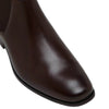 Mens Julius Marlow Kick Mocha Work Formal Leather Slip On Shoes Boots
