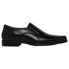 Mens Julius Marlow London Black Leather Work Slip On Formal Dress Shoes