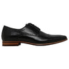 Mens Julius Marlow Lotus Formal Dress Work Black Leather Lace Up Shoes