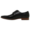 Mens Julius Marlow Lotus Formal Dress Work Black Leather Lace Up Shoes