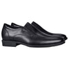 Mens Julius Marlow Notorize Black Leather Work Slip On Formal Dress Shoes