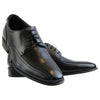 Mens Julius Marlow Que Black Leather Work Lace Up Formal Dress Shoes
