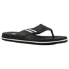 Mens Lightning Bolt Wilson Thongs Sandals Shoes Flip Flops Black/White