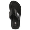 Mens Lightning Bolt Wilson Thongs Sandals Shoes Flip Flops Black/White