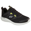 Mens Skechers Bounder - High Degree Black Lace Up Active Shoes
