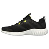 Mens Skechers Bounder - High Degree Black Lace Up Active Shoes