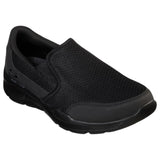 Mens Skechers Equalizer 3.0 - Bluegate Black/Black Slip On Sneaker Shoes