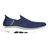 Mens Skechers Go Walk 7 - Easy On 2 Navy Slip On Sneaker Shoes