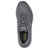 Mens Skechers Go Walk Hyper Burst - Nanocore Grey Walking Shoes