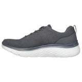 Mens Skechers Go Walk Hyper Burst - Nanocore Grey Walking Shoes