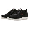 Mens Skechers Skech-Air Dynamight - Bliton Black/Red Sneaker Shoes