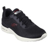 Mens Skechers Skech-Air Dynamight - Bliton Black/Red Sneaker Shoes