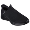 Mens Skechers Slip-Ins Ultra Flex 3.0 Smooth Step Black Shoes