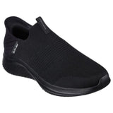 Mens Skechers Slip-Ins Ultra Flex 3.0 Smooth Step Black Shoes
