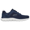 Mens Skechers Track Broader Navy Lace Up Athletic Shoes