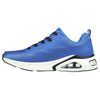 Mens Skechers Tres-Air Uno Modern Aff Air Sneaker Blue Shoes