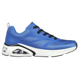 Mens Skechers Tres-Air Uno Modern Aff Air Sneaker Blue Shoes