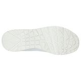 Mens Skechers Uno - Stand On Air Wide Fit White Sneaker Shoes