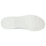 Mens Skechers Uno - Stand On Air Wide Fit White Sneaker Shoes
