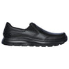 Mens Skechers Work Relaxed Fit: Flex Advantage Sr - Bronwood Work Black Shoes