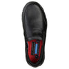 Mens Skechers Work Relaxed Fit: Flex Advantage Sr - Bronwood Work Black Shoes