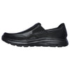 Mens Skechers Work Relaxed Fit: Flex Advantage Sr - Bronwood Work Black Shoes