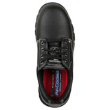 Mens Skechers Workshire - Tydfil Black Work Safety Lace Up Shoes