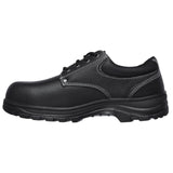 Mens Skechers Workshire - Tydfil Black Work Safety Lace Up Shoes