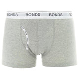 3 x Mens Bonds Guyfront Trunks Underwear Undies Grey Marle
