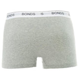 3 x Mens Bonds Guyfront Trunks Underwear Undies Grey Marle