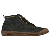 Mens Volley Hi Leap Black Denim/Gum International Volleys Casual Canvas Shoes