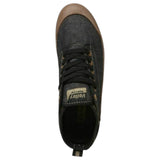 Mens Volley Hi Leap Black Denim/Gum International Volleys Casual Canvas Shoes