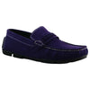 Mens Zasel Cruze Purple Suede Leather Casual Boat Deck Loafers Shoes