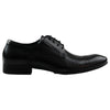 Mens Zasel Peter Black Leather Lace Up Work Formal Dress Wedding Shoes