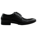 Mens Zasel Peter Black Leather Lace Up Work Formal Dress Wedding Shoes