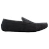Mens Zasel Zenon Slip On Dark Grey Suede Boat Shoes