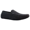 Mens Zasel Zenon Slip On Dark Grey Suede Boat Shoes