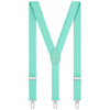 Boys Adjustable Mint Green 65Cms Suspenders