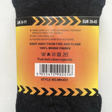 6 Pairs X Mens Heavy Duty Thermal Tough Cotton Work Winter Crew Socks