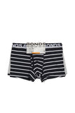 10 x Bonds Mens Everyday Trunks Underwear Black Stripe/Grey/Black