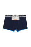 5 x Bonds Mens Everyday Trunks Underwear Black / Navy / Blue
