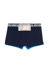 15 X Bonds Mens Everyday Trunks Underwear Black / Navy / Blue