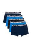 20 X Bonds Mens Everyday Trunks Underwear Black / Navy / Blue