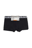 25 X Bonds Mens Everyday Trunks Underwear Black