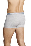 18 X Bonds Mens Guyfront Trunks Underwear Black/Grey/Grey Stripe