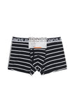 15 X Bonds Mens Everyday Trunks Underwear - Black Stripe/Grey/Black
